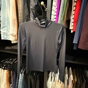 Mason Black Turtleneck Top